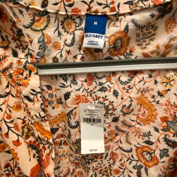 Old Navy Floral Maxi Dress - NWT - Picture 2 of 3